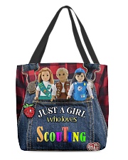 Scout - Just A Girl Who Loves All-over Tote front