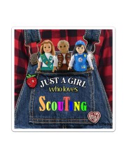 Scout - Just A Girl Who Loves Sticker tile