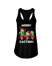 Merry Cactmas Ladies Flowy Tank tile