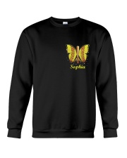Personalized Softball Butterfly God Say You Are 2 Sides Crewneck Sweatshirt tile