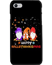 Gnome Happy HalloThanksMas Phone Case tile