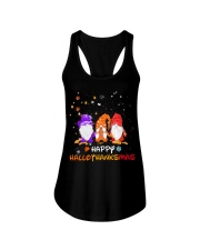Gnome Happy HalloThanksMas Ladies Flowy Tank tile