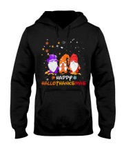 Gnome Happy HalloThanksMas Hooded Sweatshirt tile