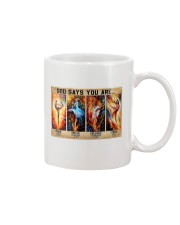 Ballet God Says You Are Mug tile