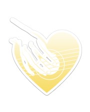 Guitar I Choose You 2 Sides Sticker tile