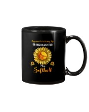 Softball - My Granddaughter Mug tile