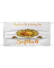Softball - My Granddaughter Mask tile