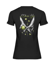 Tennis I Choose You 2 Sides Premium Fit Ladies Tee tile