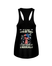 American Auto Mechanic Ladies Flowy Tank tile