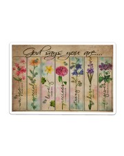 Garden Poster Sticker - Single (Horizontal) thumbnail