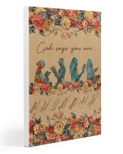 Books God Says You Are Gallery Wrapped Canvas Prints tile
