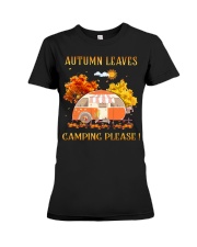 Camping Autumn Premium Fit Ladies Tee tile