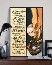 Baseball - I Choose You Poster 11x17 Poster lifestyle-poster-2