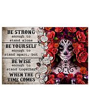 Sugar Skull Lady Be Yourself 17x11 Poster front