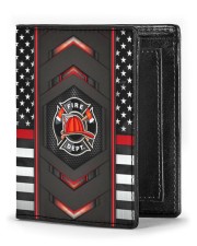 TEST Men's Leather Wallet front