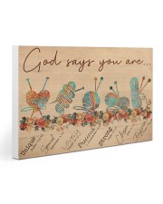 Knitting God Say You Are Gallery Wrapped Canvas Prints tile