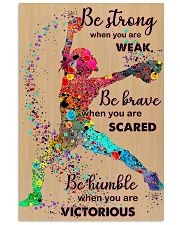 Softball - Be Strong 15 11x17 Poster front