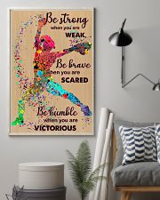 Softball - Be Strong 15 11x17 Poster lifestyle-poster-1