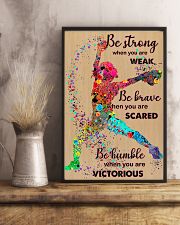 Softball - Be Strong 15 11x17 Poster lifestyle-poster-3