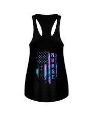 Nurse Flag 2 Sides Ladies Flowy Tank tile