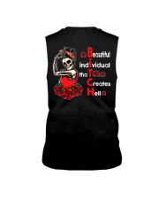 Skull And Roses 2 Sides Sleeveless Tee tile