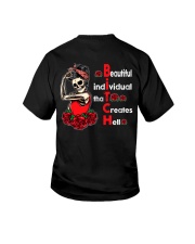 Skull And Roses 2 Sides Youth T-Shirt tile