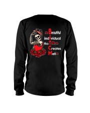 Skull And Roses 2 Sides Long Sleeve Tee tile
