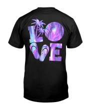Baseball Girl Hologram 2 Sides Premium Fit Mens Tee tile