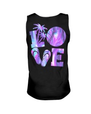 Baseball Girl Hologram 2 Sides Unisex Tank tile