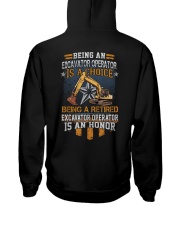 Excavator Operator Is An Honor 2 Sides Hooded Sweatshirt tile