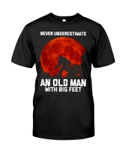 Camping - An Old Man With Big Feet Classic T-Shirt front