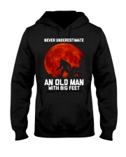 Camping - An Old Man With Big Feet Hooded Sweatshirt tile