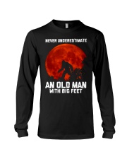 Camping - An Old Man With Big Feet Long Sleeve Tee tile