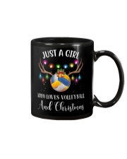Volleyball - Just A Girl Mug tile