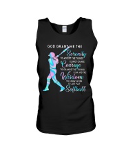 Softball God Grant Me The Senerity Unisex Tank tile