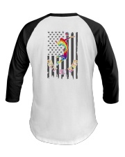 Volleyball Salty Lil' Beach 2 Sides Baseball Tee tile