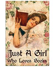 Book - A Girl Who Loves Books 11x17 Poster front