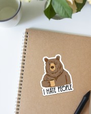 Camping - I Hate People Sticker - Single (Vertical) aos-sticker-single-vertical-lifestyle-front-16