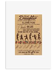 To My Daughter God Says You Are - basketball Vertical Poster tile