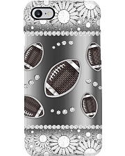 Football - Silver Phonecase Phone Case i-phone-8-case