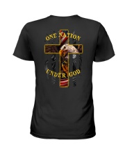 God - One Nation Under God 2 Sides Ladies T-Shirt tile