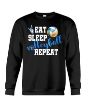 Volleyball - Eat Sleep Volleyball Crewneck Sweatshirt tile