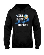 Volleyball - Eat Sleep Volleyball Hooded Sweatshirt tile