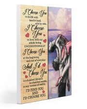 Ballet - I Choose You Poster Gallery Wrapped Canvas Prints tile
