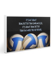 Volleyball Being Better Gallery Wrapped Canvas Prints tile