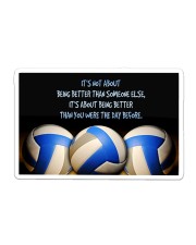 Volleyball Being Better Sticker tile