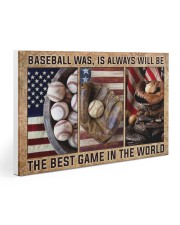 Baseball Best Game In The World Gallery Wrapped Canvas Prints tile