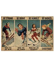 Skiing Poster 17x11 Poster front