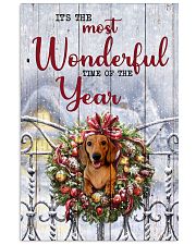 Test Dachshund 11x17 Poster front