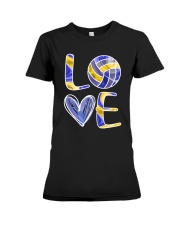Volleyball - Love Premium Fit Ladies Tee tile